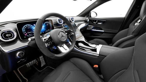 Brabus C 63 730 (W206) zwart (2024) interieur dashboard