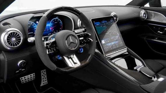 Brabus GT 750 (C292) grijs (2024) interieur dashboard