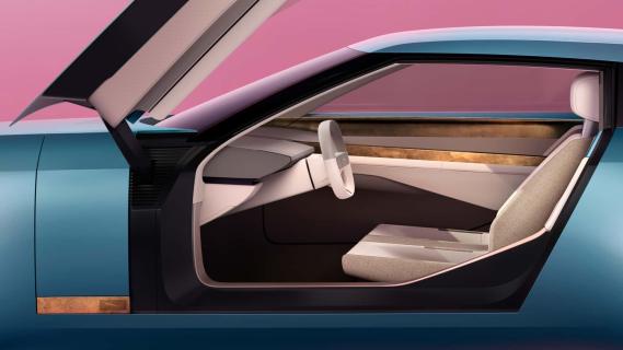 Jaguar Type 00 interieur zijkant