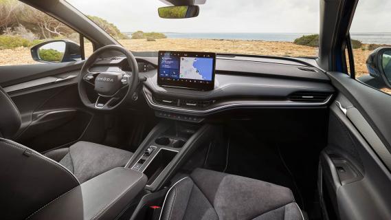 Skoda Elroq 85 Sportline 2024 review: interieur dashboard