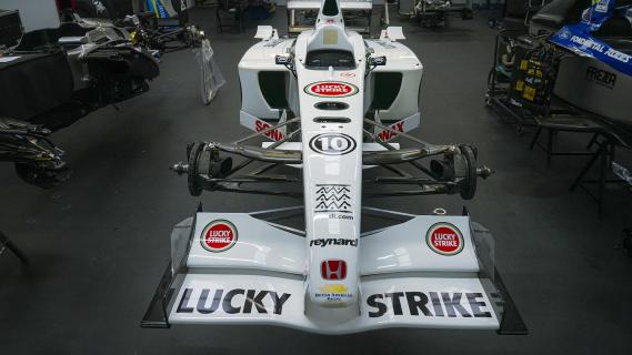 BAR Cosworth Formule 1 auto voorzijde