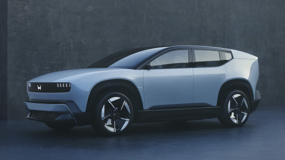 Honda 0 SUV Concept (2025) wit zijkant voor links schuin