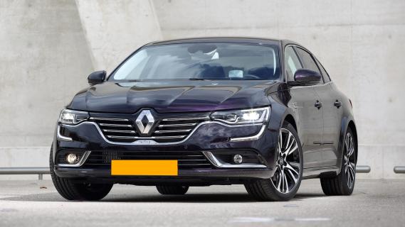 Renault Talisman Initiale Paris paars zijkant linksvoor