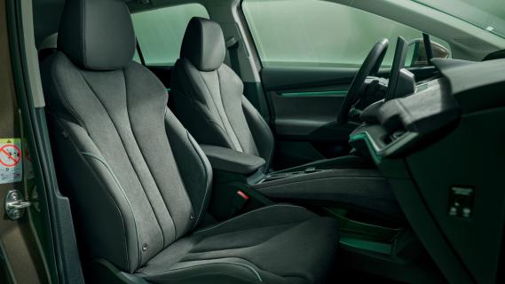 Skoda Enyaq facelift (2025) interieur stoelen