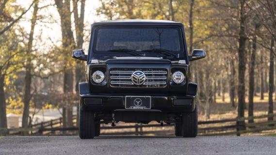 Bodo G-wagon e golfkarretje zwart (2025) voorzijde