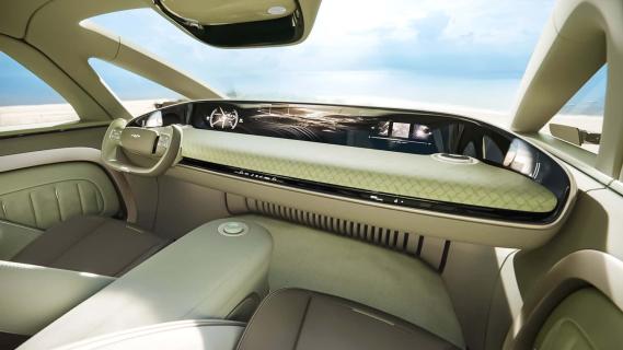 Chery New Journey Concept groen (2025) interieur dashboard