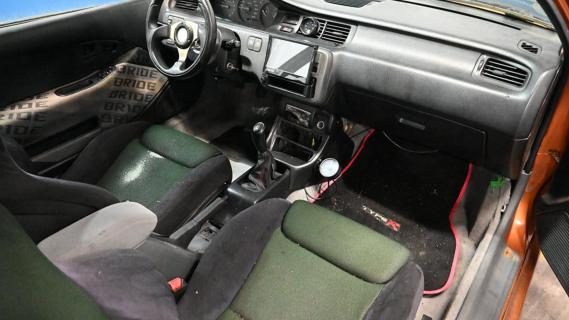 Honda Civic VTI (EG) goud (1995) domeinen interieur zijkant rechts dashboard