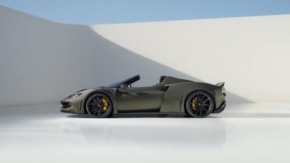 Novitec 296 GTS N-Largo groen (2025) zijkant links