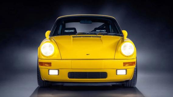 Ruf CTR Yellowbird geel (1987) voorzijde