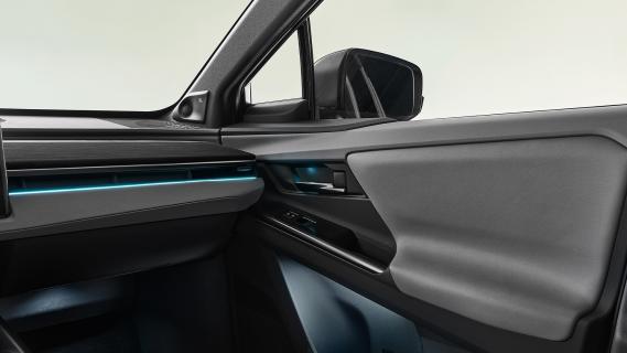 Toyota C-HR+ groengrijs (2025) interieur deurpaneel rechts