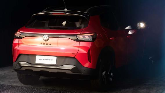 Volkswagen Tera rood (20250 schuin achter