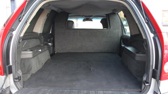 Volvo XC90 bedrijfswagen (2004) interieur bagageruimte