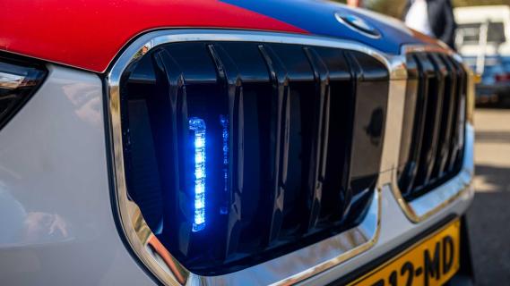 politie zwaailicht - BMW X1 voor Koninklijke Marechaussee