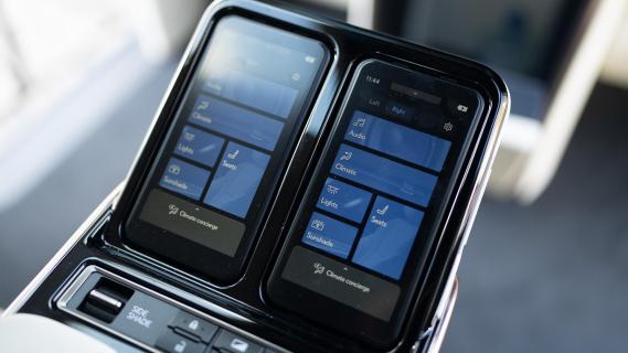 Li Auto Mega scherm climate control