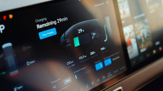 Li Auto Mega scherm opladen