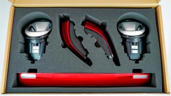 Ruf Porsche 911 lampen upgrade 993 (2025) lampen set in doos