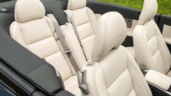 Volvo C70 D3 blauw (2010) interieur blauw Inscription leer