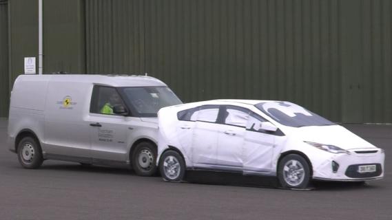 LEVC VN5 Euro NCAP crash