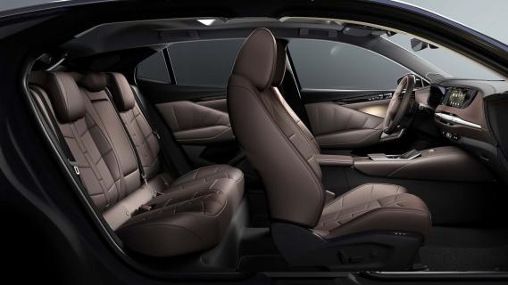 DS N°4 (2025) interieur bruin zijkant