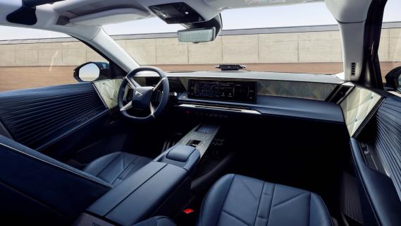 DS N°8 Présidentielle blauw 2025 interieur dashboard