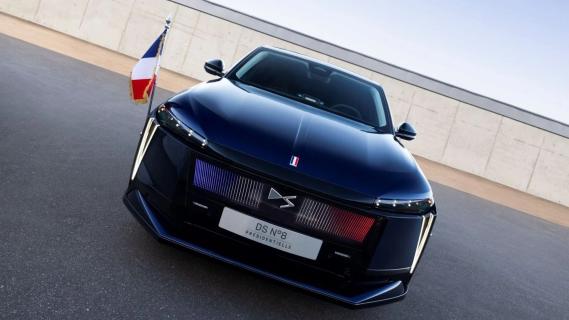 DS N°8 Présidentielle blauw 2025 voorkant