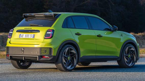 Abarth 600e achterkant