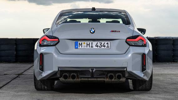Achterkant en Spoiler van de BMW M2 CS (2025)