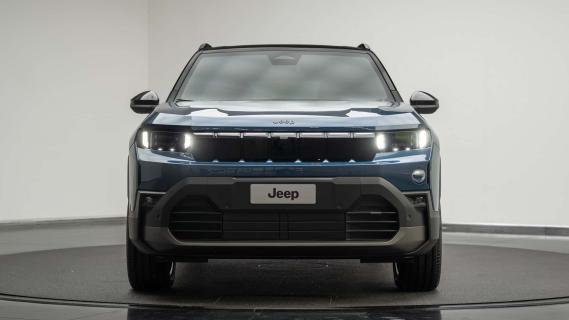 Jeep Compass blauwgroen (2025) voorkan t