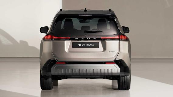 Toyota RAV4 PHEV 2026 klep en achterkant
