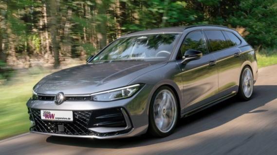 Volkswagen Passat Passat Variant KW V3 BBS CI-R (2025) zijkant links schuin voor rijdend hoog