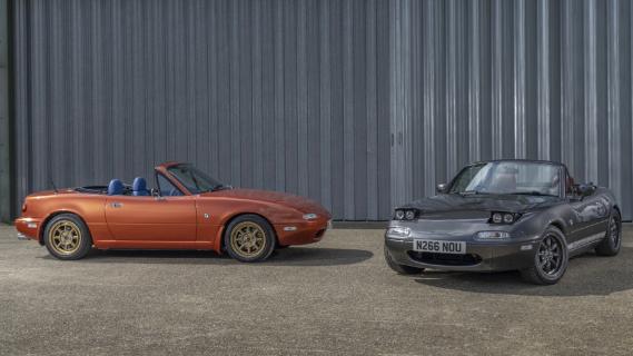 Rocketeer Mazda MX-5 MXV6 (NA) oranje (2025) oranje en grijs