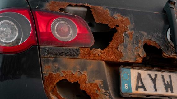 Roestigste Volkswagen Passat ooit