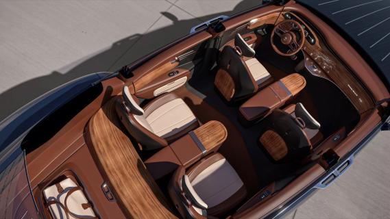 Dacora Motors (2025) interieur bovenkant bruin