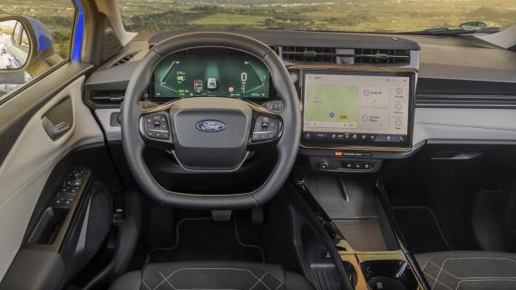 Ford Puma Gen E blauw (2025) interieur dashboard