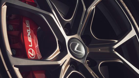 Lexus IS500 Climax Edition (SE30) grijs (2025) BBS velg