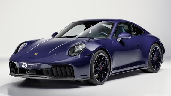 Porsche 911 Ferragamo (2025) zijkant links schuin voor