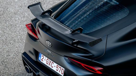 Toyota GR Supra A90 Final Edition 2025 review: detail spoiler zwanenhalsspoiler