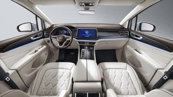 Volkswagen Viloran grijs (2021) interieur dashboard