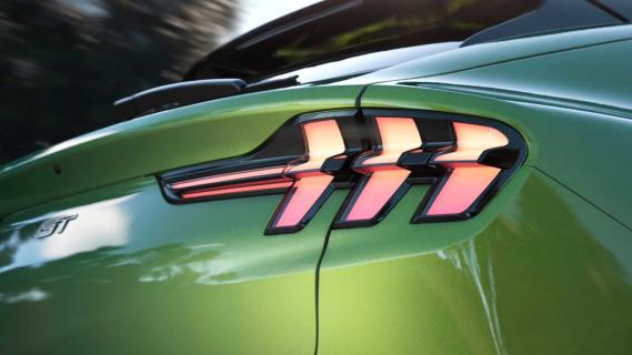 Ford Mustang Mach-E Groen achterlicht