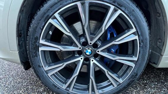 BMW X7 M50d grijs kenteken beige (G07) velg
