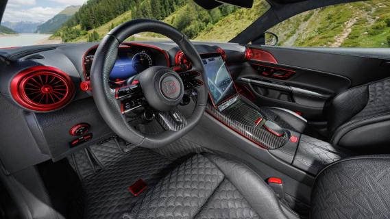 Brabus 1000 (C232) zwart (2025) interieur dashboard