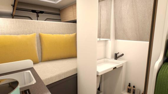camper Burstner Papillon interieur