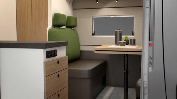 camper Burstner Papillon interieur