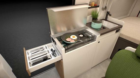 camper Burstner Papillon interieur