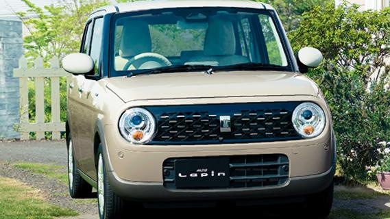Suzuki Alto Lapin Hybrid beige (2025) voorzijde