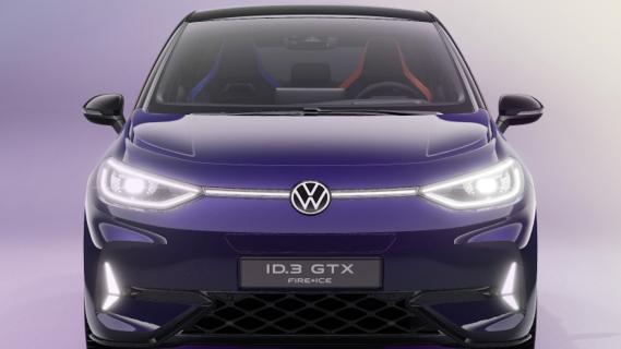 Volkswagen ID.3 Fire & Ice paars (2025) voorkant
