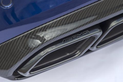 Mercedes-AMG C 63 S Coupé uitlaat (2015)