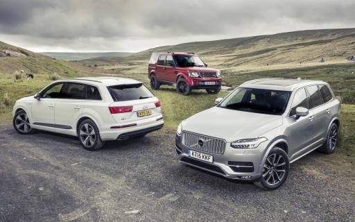 Audi Q7 vs Volvo XC90 vs Land Rover Discovery