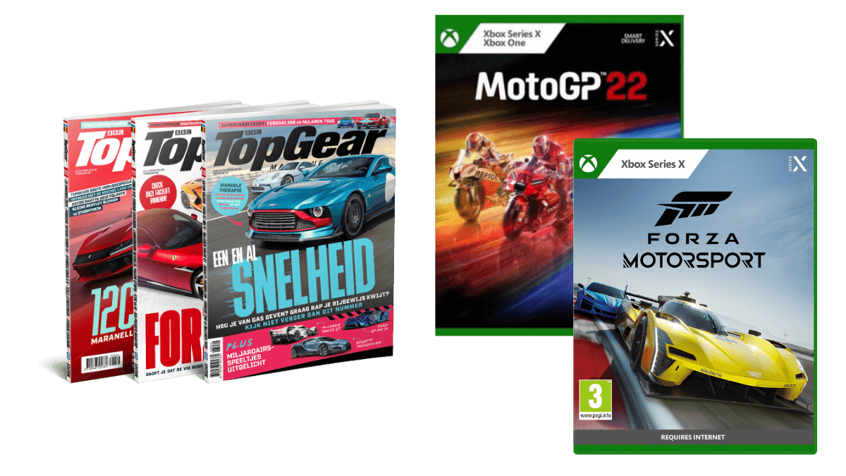 Halfjaar TopGear abonnement + 2 gratis Xbox games (230)