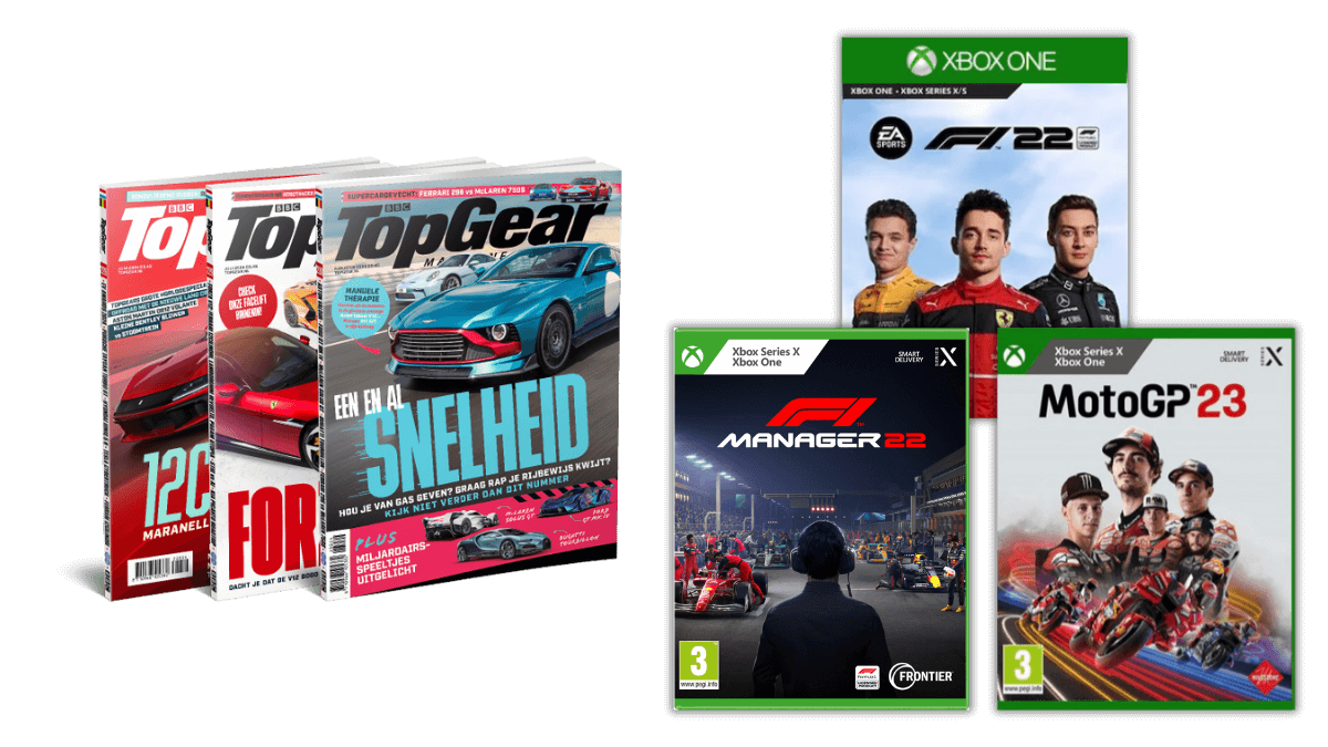 Halfjaar TopGear abonnement + 3 gratis Xbox games (230)